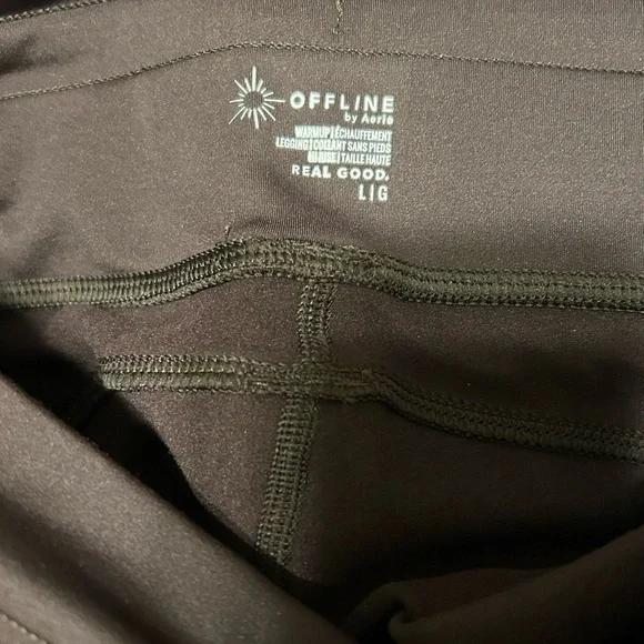 NWT OFFLINE High rise warm up jogger leggings - Picture 3 of 8